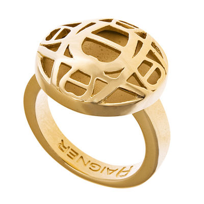 Кольцо Aigner, цвет цвет золотой