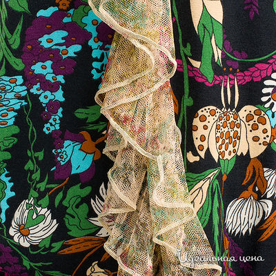 Платье Bambolita женское, цвет зеленый / мультиколор