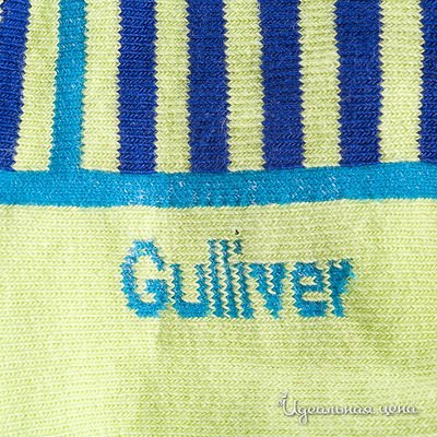 Комплект носков Gulliver для девочки, цвет салатовый / голубой, 2 пары