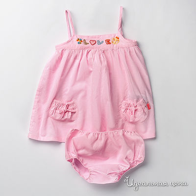 Платье розовое для девочки, рост 62-94 см