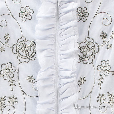 Блуза Gulliver для девочки, цвет белый, рост 122-152 см