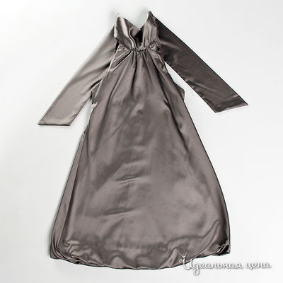 Платье Gulliver для девочки, цвет темно-серый, рост 122-152 см