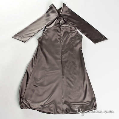 Платье Gulliver для девочки, цвет темно-серый, рост 122-152 см