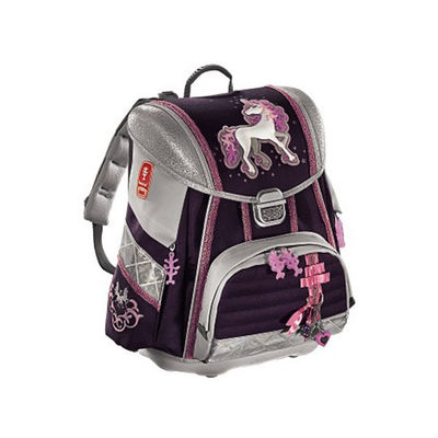 Рюкзак с наполнением Hama &quot;&quot;Единорог&quot;&quot; для девочки, цвет баклажановый
