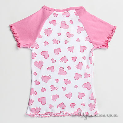 Пижама розовая для девочки, рост 122-146