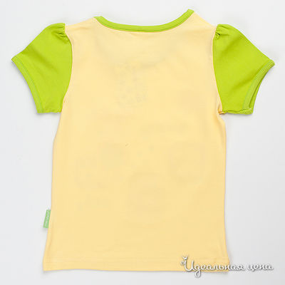 Блуза желтая для девочки, рост 104-122