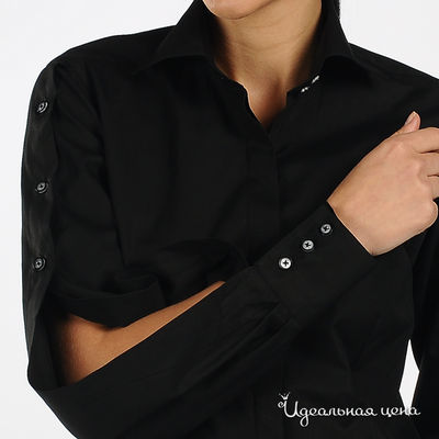 Рубашка Alonzo Corrado женская, цвет черный