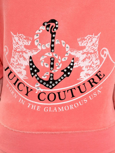 Костюм Велюровый Juicy Couture, цвет коралловый
