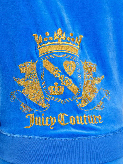 Костюм велюровый Juicy Couture женский, цвет голубой