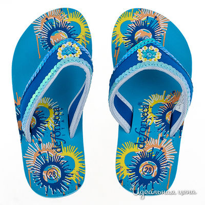 Пляжные тапочки De Fonseca, цвет цвет голубой