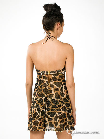 Платье Rosme, принт «жираф»