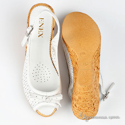 Туфли женские Enex, белые
