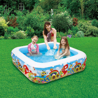 Надувной бассейн   &quot;Жуки в саду&quot;, 146 см x 146 см x 41 cм