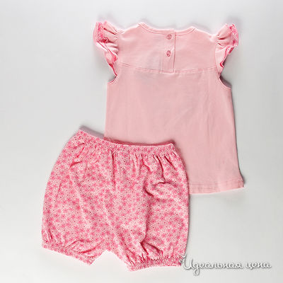Комплект розовый для девочки, рост 80-98 см