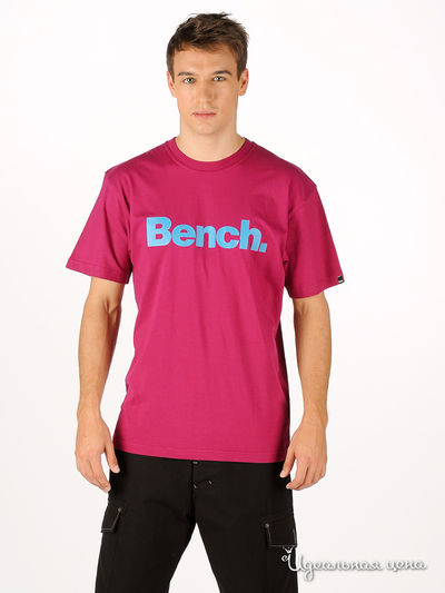 Футболка Bench, цвет бирюзовая