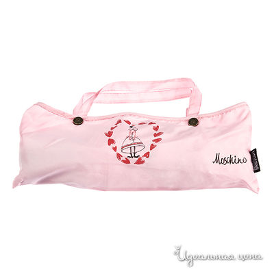 Зонт Moschino розовый