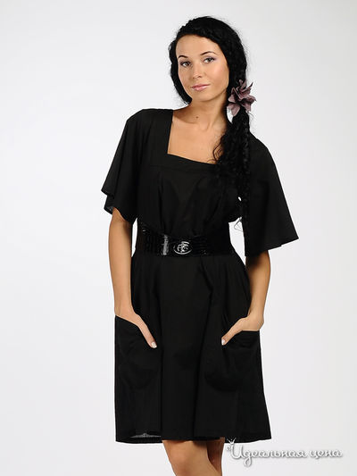 Платье Vila clothes, цвет цвет черный