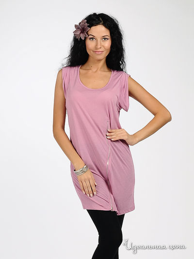 Платье Vila clothes, цвет цвет розовый