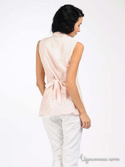 Блузка Vila clothes женская, цвет нежно-розовый