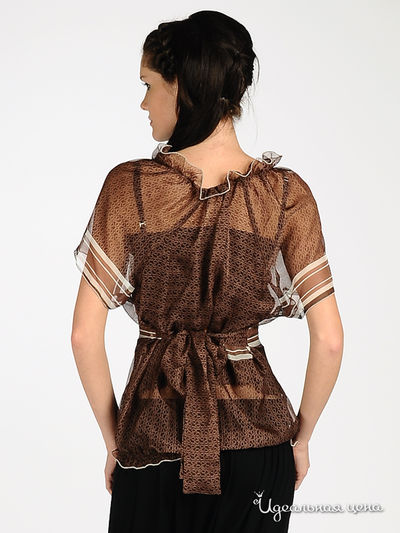 Блуза Mari-Line женская, цвет коричневый
