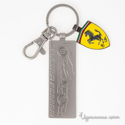 Брелок Ferrari, цвет цвет серый