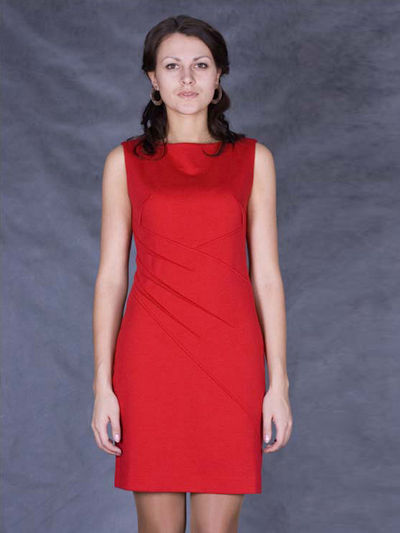 Платье Bizzaro, цвет цвет красный