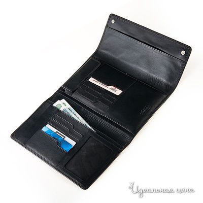 Бумажник Ffelsenfest мужской, цвет черный