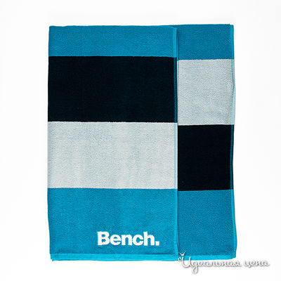 Полотенце Bench, цвет цвет белый / черный / голубой