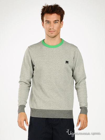 Пуловер Bench, цвет цвет серый