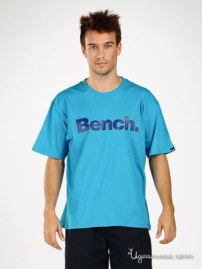 Футболка Bench, цвет цвет голубой