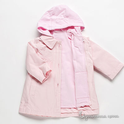 пальто Brums для девочки, цвет розовый