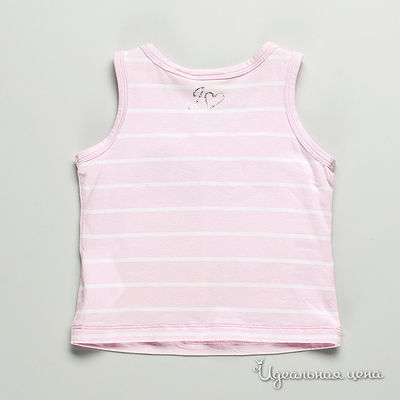 Джемпер Brums для девочки, цвет розовый / белый, рост 104 см
