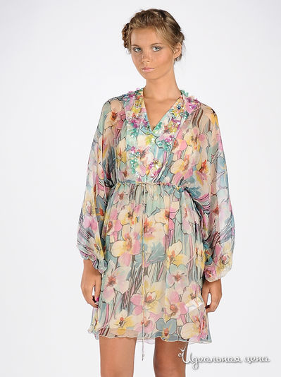 Платье Blugirl Blumarine, цвет цвет мультиколор