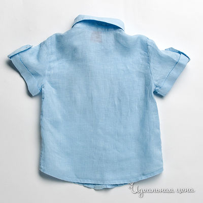 Рубашка Iceberg для мальчика, цвет голубой
