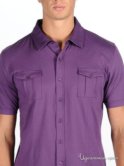 Сорочка Kanzler мужская, цвет фиолетовый