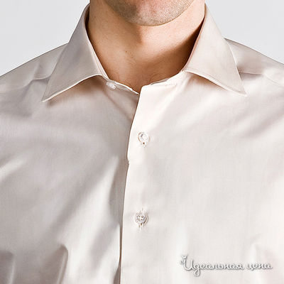 Сорочка Roberto Bruno  с длинным рукавом, молочного цвета