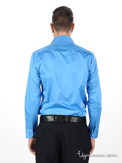 Сорочка Roberto Bruno мужская, цвет светло-синий