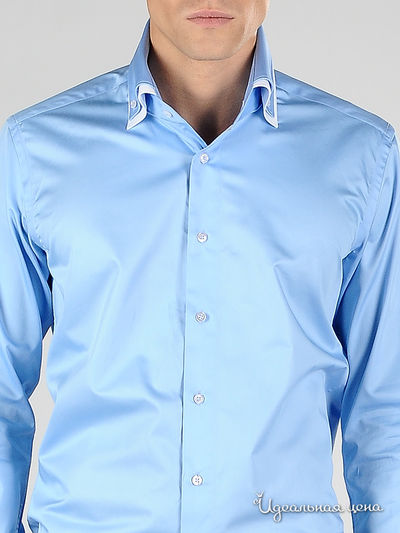 Сорочка Roberto Bruno мужская, цвет голубой