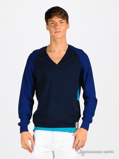 Пуловер Energie мужской, цвет синий