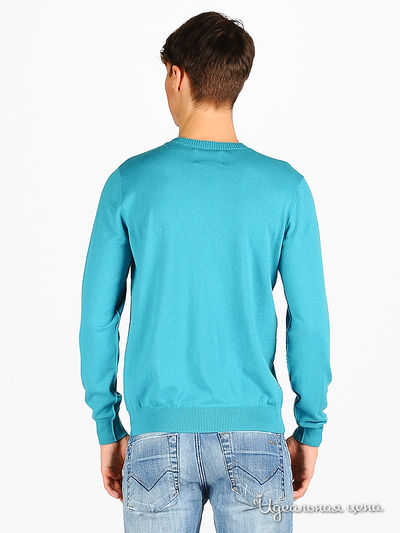 Пуловер Energie мужской, цвет бирюзовый