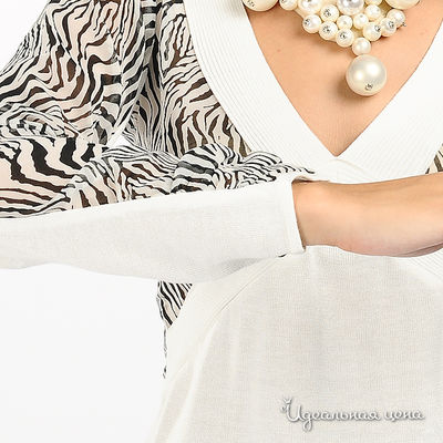 Блуза Lussotico женская, цвет белый