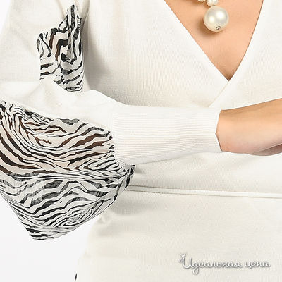 Пуловер Lussotico женский, цвет белый