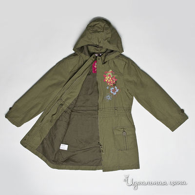 Куртка Mariquita для ребенка, цвет болотный, рост 140 см