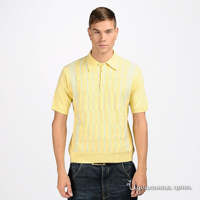 Рубашка-поло Doxman мужская, цвет желтый