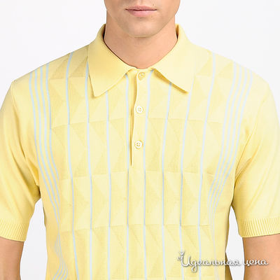 Рубашка-поло Doxman мужская, цвет желтый