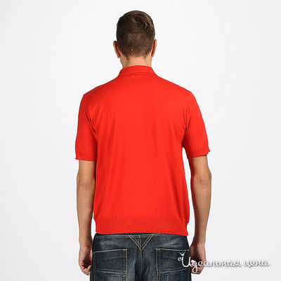 Рубашка-поло Doxman мужская, цвет красный / розовый