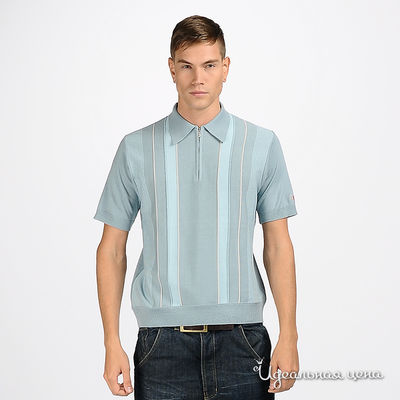 рубашка-поло Dsquared&D&G&Just Cavalli, цвет цвет голубой