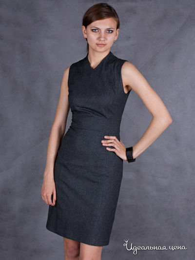 Платье Bizzaro, цвет цвет темно-серый