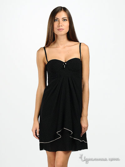 Платье Fornarina, цвет цвет черный