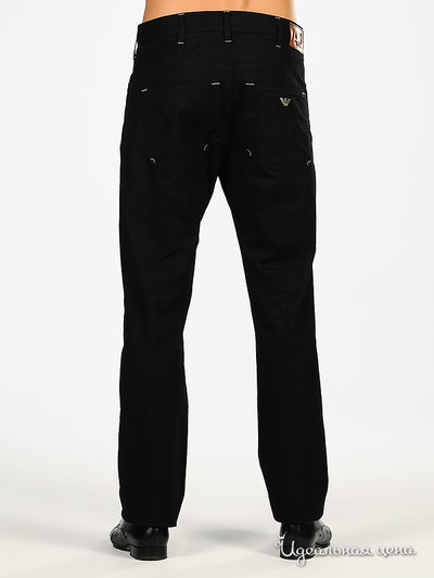 Джинсы Armani Jeans мужские, цвет черный